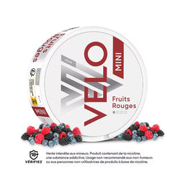 Nicopouches VELO Fruits Rouges Mini | Léger