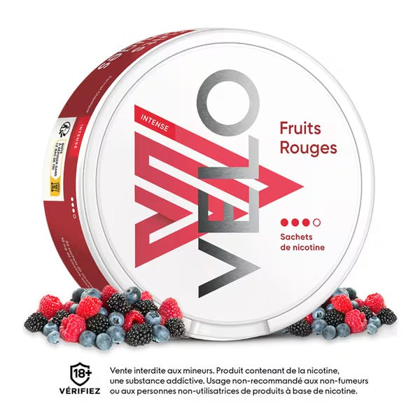 Nicopouches VELO Fruits Rouges | Intense